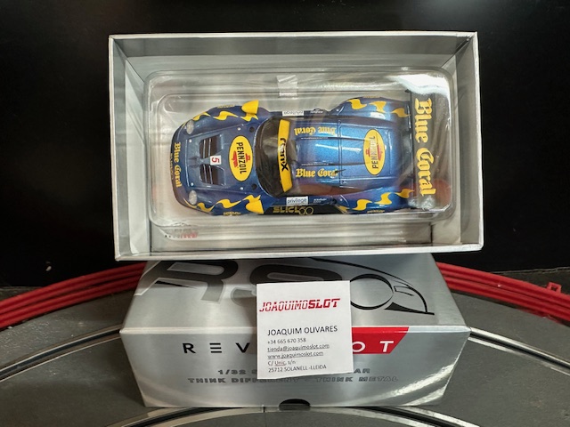RevoSlot RS0103 Porsche 911 GT1 No.5 Blue Coral
